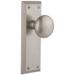 Grandeur Fifth Avenue Solid Brass Passage Door Knob Set with Fifth