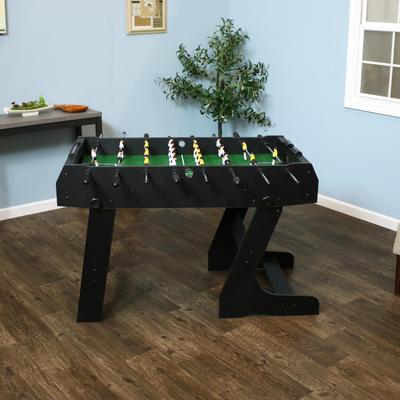 Compact 48-Inch Folding Foosball Game Table - Create a Game Room