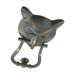 Brass Pharaoh Cat Head Front Door Knocker 8.4" H Oil Rubbed Bronze Finish Loud Metal Knockers with Hardware Renovators Supply