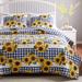 Barefoot Bungalow Sunflower Oversized & Reversible Quilt Set