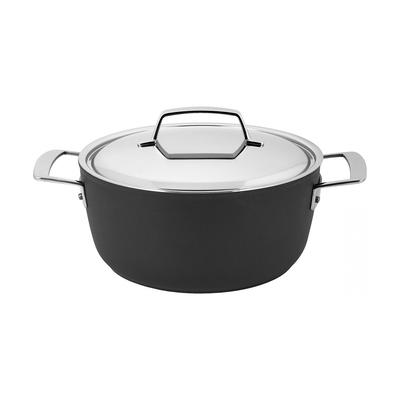 Demeyere AluPro 4.5-qt Aluminum Nonstick Dutch Oven - Black