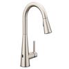 Moen Sleek 1.5 GPM Single Hole Pull Down Kitchen Faucet with Reflex,