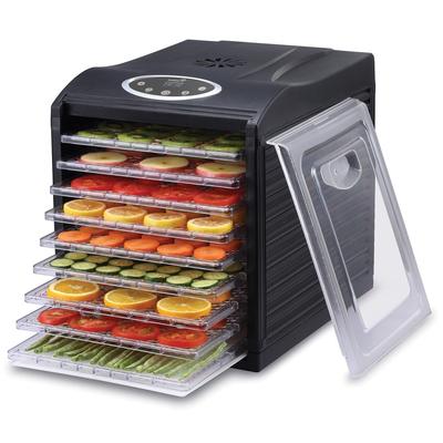 Ivation 600w Electric Food Dehydrator Pro with 9 Drying Trays and Digital Temperature Controls