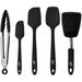 Silicone Spatula Turner set, Non-stick Heat resistant, 5 piece