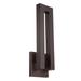 Modern Forms Forq 1 Light LED Outdoor Wall Sconce - 8 Inches Wide