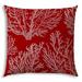 Joita SEA OF CORAL Indoor/Outdoor Pillow - Sewn Closure