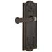Grandeur Parthenon Solid Brass Rose Privacy Door Lever Set with