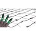 2'x8' Green Mini Net Style Tree Trunk Wrap Christmas Lights Brown Wire