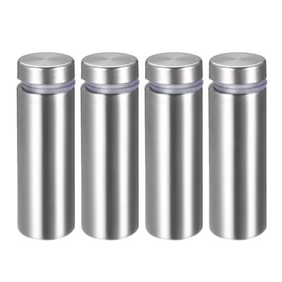 Glass Standoff Mount Stainless Steel Wall Standoff 16 x 52mm 4Pcs - 16mm x 52mm (4 Pcs)