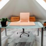 Cleartex® Unomat Anti-Slip Lipped Chair Mat Hard Floors and Carpet Tiles - 35 x 47"