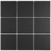 TileGen. 4" x 4" Porcelain Mosaic Tile in Dar Grey Floor and Wall Tile (1/8 inches sheets/11sqft.)