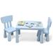 Versatile 3-Piece Children's Play Table and Chair Set for Creative Activities - table: 30" x 21" x 19"