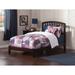 Richmond Twin XL Platform Bed with Open Foot in Espresso