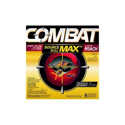 Combat 51913 Superbait Roach Bait for Large Roaches, 8 Count