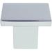 Berenson Elevate 1-1/2 Inch Rectangular Cabinet Knob from the Uptown