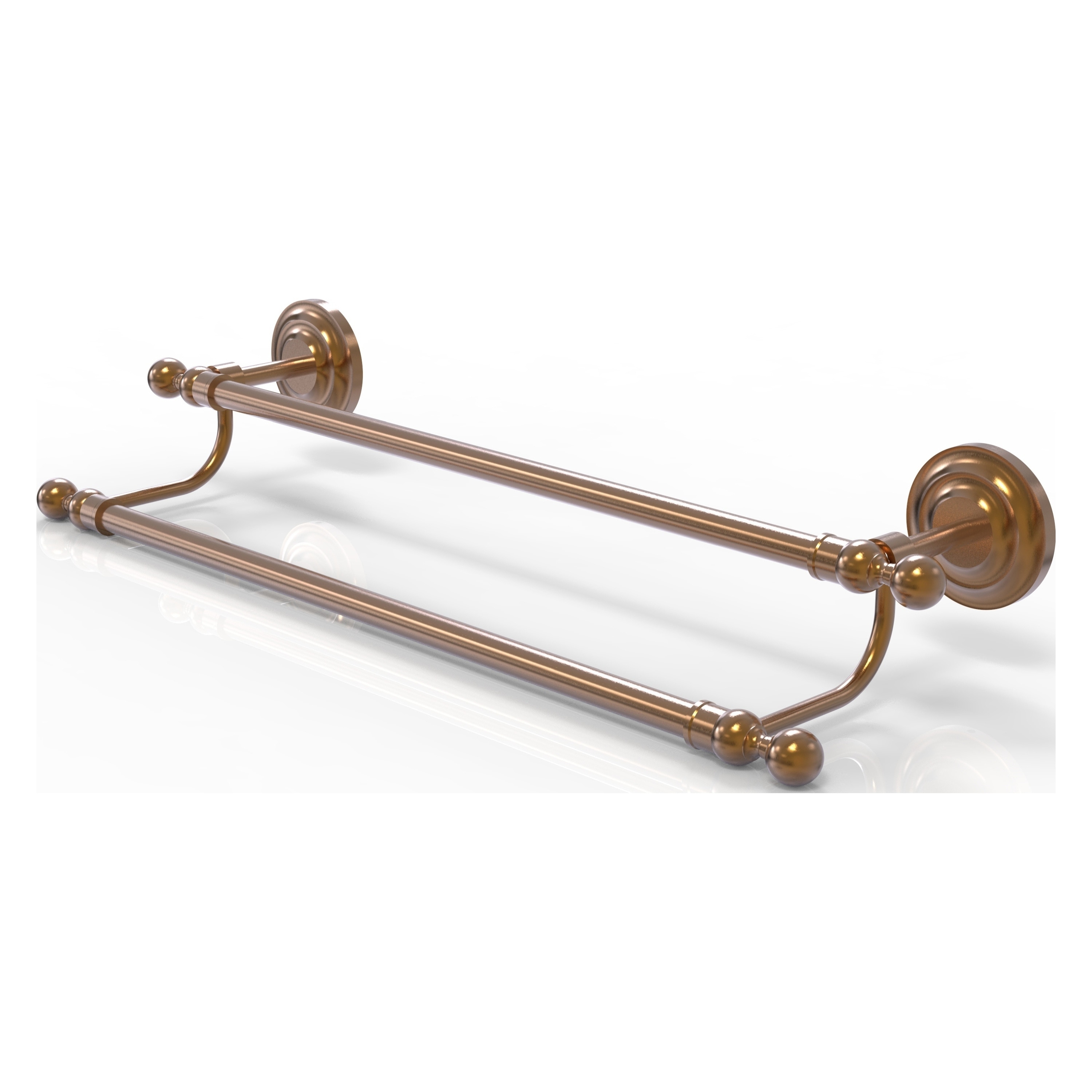Allied Brass Que New Collection 18 Inch Double Towel Bar
