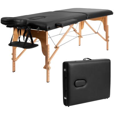 Costway 84''L Portable Massage Table Adjustable Facial Spa Bed Tattoo