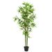 vidaXL Artificial Plant Artificial Bamboo Plant Potted Artificial Tree 74.8"
