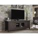 Yosemite Solid Wood Four Door Media Console in Cafe - 73 inches in width