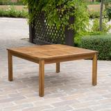 Perla Outdoor Acacia Wood Coffee Table by Christopher Knight Home