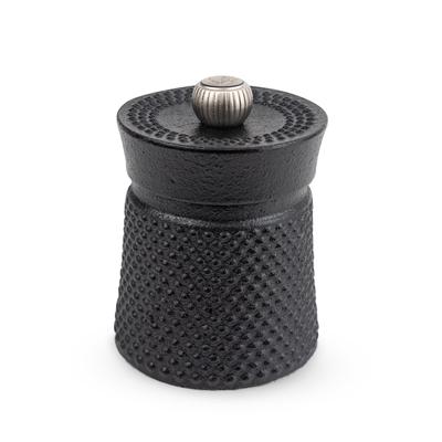 Peugeot Bali FONTE Manual Pepper Mill, 8cm/3", Cast Iron, Black