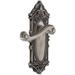 Grandeur Grande Victorian Solid Brass Rose Passage Door Lever Set with