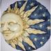 Set of 2 Sun and Stars Glow Decorative Garden Stones - Multi-Color