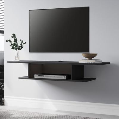 FITUEYES Floating TV Stand Wall Entertainment Storage Console