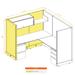 Modular Office Desk Furniture 67H Powered Cubicles