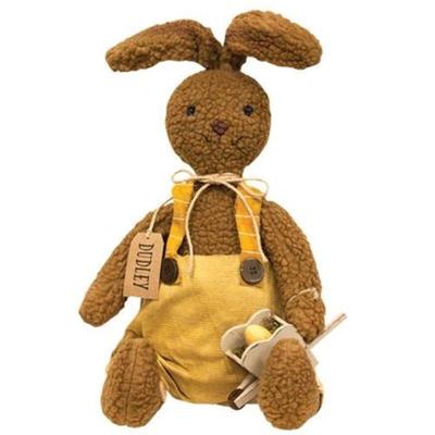 Dudley Bunny Doll - 9" wide by 4" deep by 25" high.