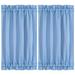 2pcs Room Blackout Curtains Sliding Door Panel Darkening Drape