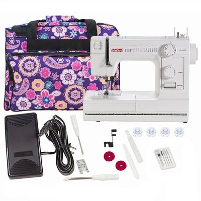 Janome HD1000 Sewing Machine with Exclusive Bonus Bundle