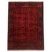 ECARPETGALLERY Hand-knotted Finest Khal Mohammadi Red Wool Rug - 4'11 x 6'3