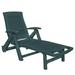 vidaXL Patio Lounge Chair with Adjustable Backrest Outdoor Folding Sunlounger - 28.3" x 76.8" x 39.8"