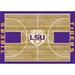 Imperial LSU Tigers 5'4" x 7'8" Courtside Rug