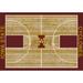 Imperial Iowa State Cyclones 5'4" x 7'8" Courtside Rug