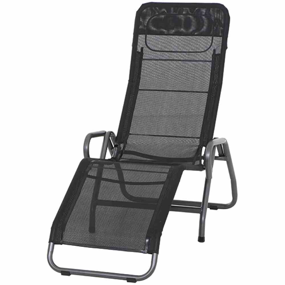 SIENA GARDEN Bito Bito Kippliege anthrazit / schwarz Image