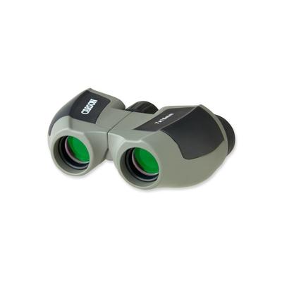 Carson Mini Scout 7x18mm Porro Prism Binoculars Matte Gray/Black JD-718