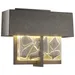 Hubbardton Forge Shard Small LED Outdoor Wall Sconce - 302515-1005