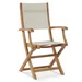 HiTeak Furniture Stella Outdoor Folding Armchair - HLAC435-W