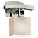 Justice Design Group Fusion Archway ADA Wall Sconce - FSN-8597-55-OPAL-NCKL