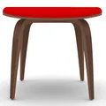 Cherner Chair Company Cherner Ottoman with Seat Pad - LOT06-DIVINA-623-S