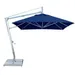 Bambrella Santa Ana Square Side Wind Aluminum Cantilever Umbrella With Base - 2.6m SQ-SW-SA-N | SWSA-SYS