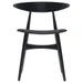 Carl Hansen CH33P Chair - Black Edition - CH33P - OAK NCS S9000- N - Fiord 191