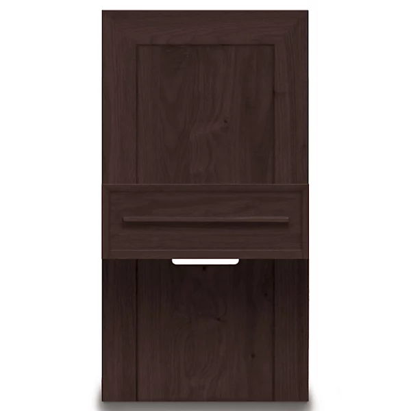 Copeland Furniture Moduluxe 35-Inch Box Nightstand for Storage Bed