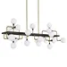 Visual Comfort Modern Viaggio Linear Chandelier Light - 700LSVGOOR