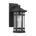 Capital Lighting Mission Hills Cylindrical Outdoor Wall Sconce - 935511BK