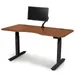 Copeland Furniture Invigo Ergonomic Sit-Stand Desk with Monitor Arm - 2648-RRC-EE-23-B-G-M-P-N-N-N