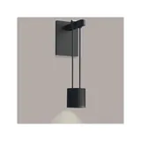 SONNEMAN Lighting Suspenders Mini Single LED Wall Sconce - Suspended Cylinder / Flood Lens - SLS0218