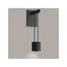 SONNEMAN Lighting Suspenders Mini Single LED Wall Sconce - Suspended Cylinder / Flood Lens - SLS0218